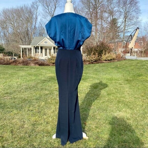 NWT Sachin & Babi Laurana Dress Maxi BHLDN Anthropologie MOB Wedding Navy Black - Picture 10 of 15